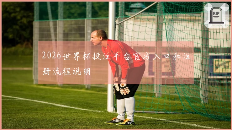 2026世界杯投注平台官方入口和注册流程说明